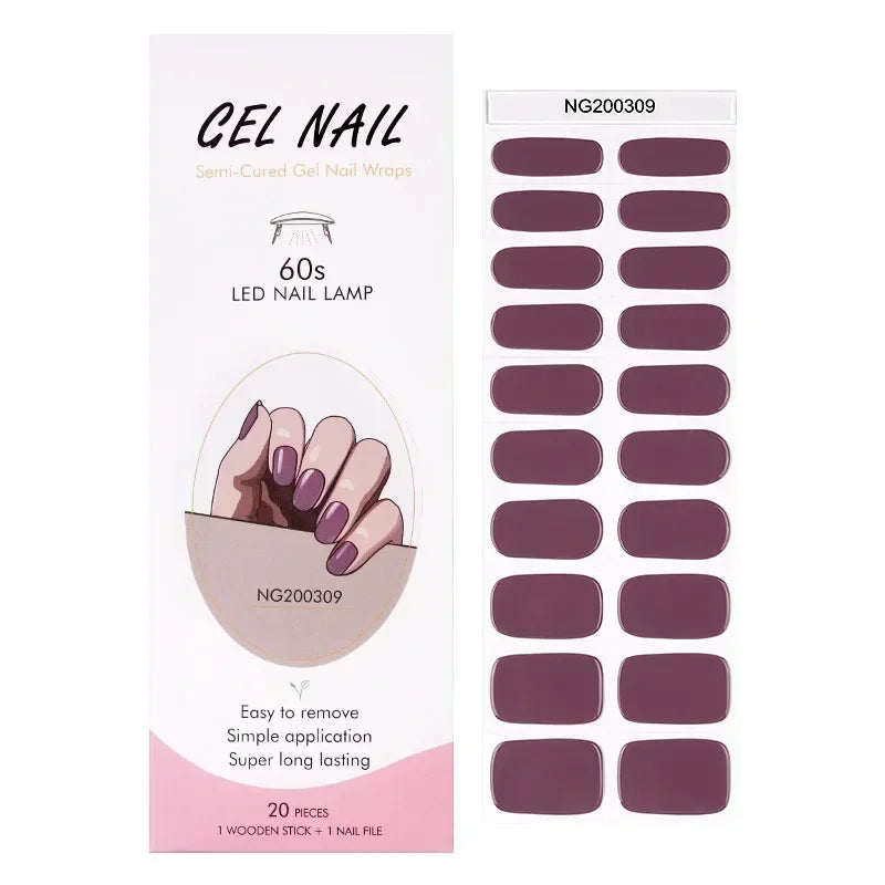 Glam Gel Nail Wraps