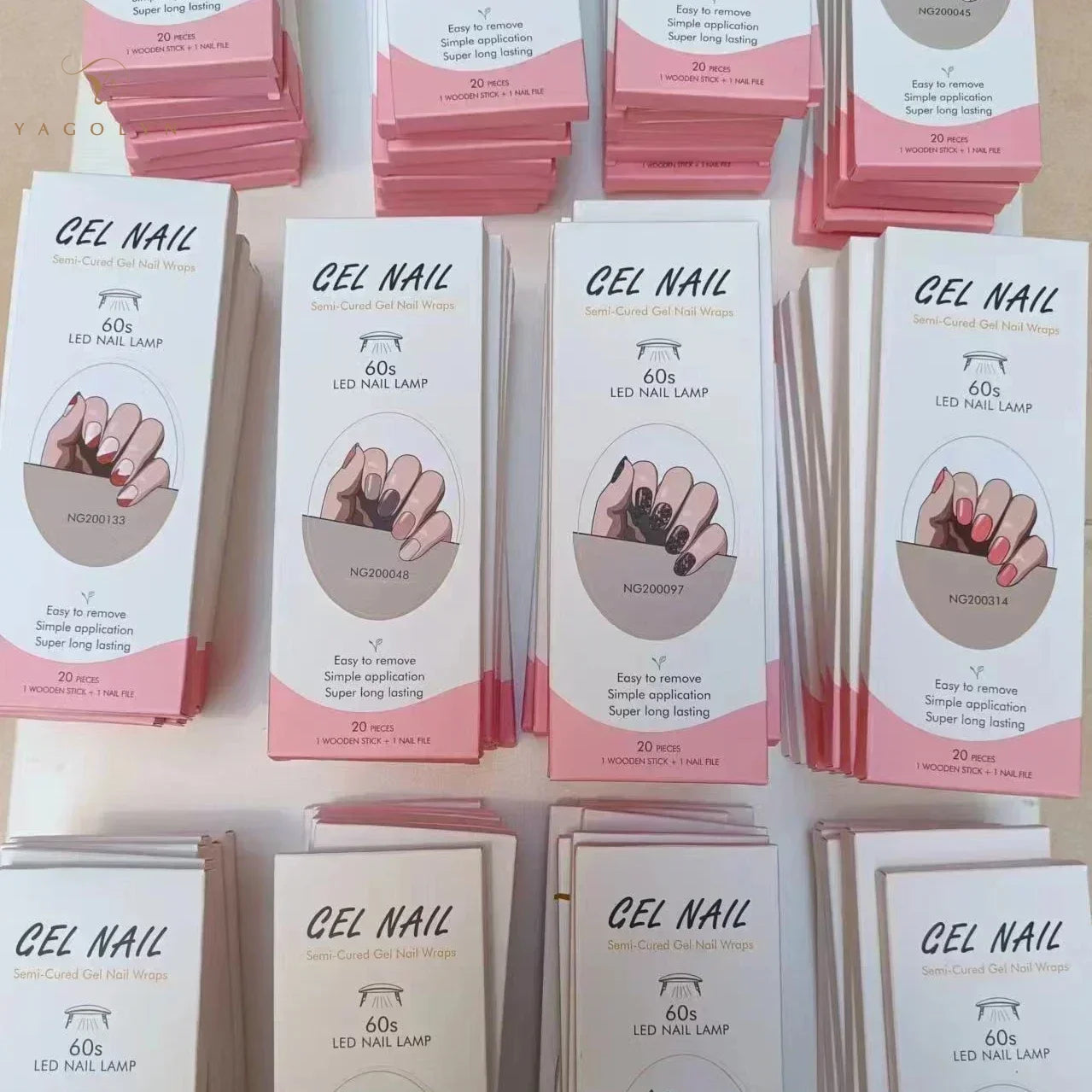 Glam Gel Nail Wraps